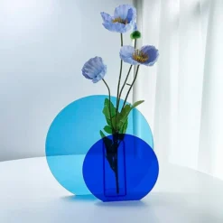 Acrylic Onda Vase