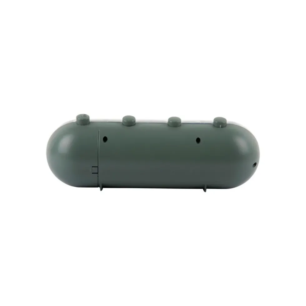 Alarm Clock Retro Tube Calendar Flip Green