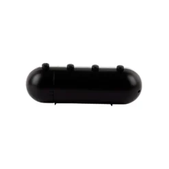 Alarm Clock Retro Tube Calendar Flip Black