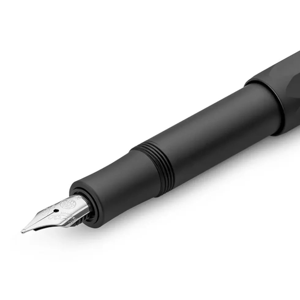 Al Sport Fountain Pen Aluminium Black