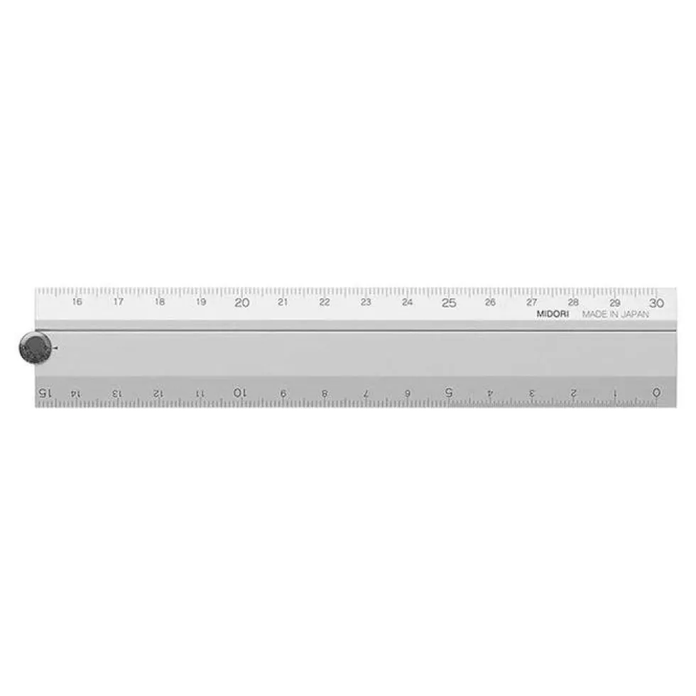 Aluminium Multi Ruler 30cm Silver