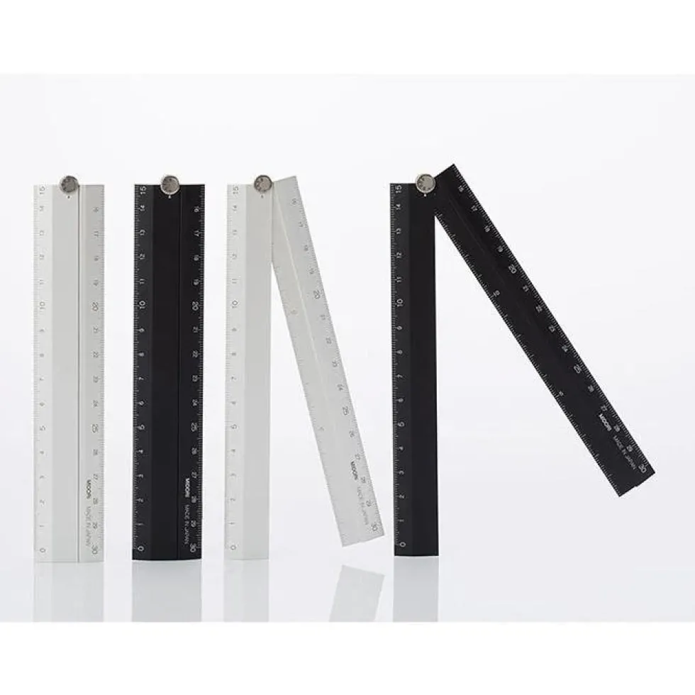 Aluminium Multi Ruler 30cm Silver