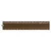 Aluminum Multiple Ruler 30cm Brown
