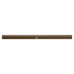 Aluminum Multiple Ruler 30cm Brown