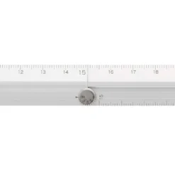 Aluminum Multiple Ruler 30cm Silver