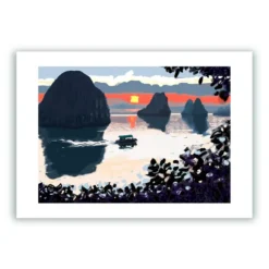 Amanecer en Bai Tu Long Giclée Print