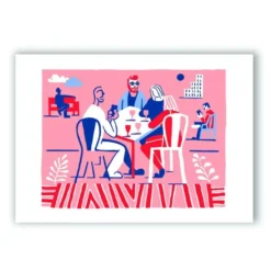 Aperitivo en Conde Duque Giclée Print
