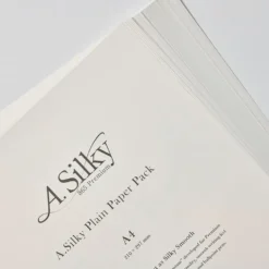 A.Silky Plain Paper Pack A4