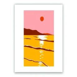 Atardecer Galicia Giclée Print