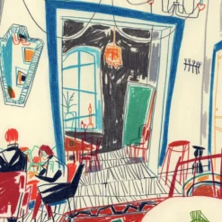 Authentic Armenian Interior at Mirzoyan Library Giclée Print