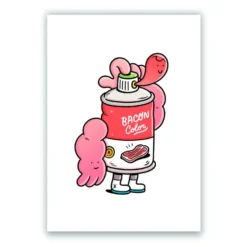 Bacon Spray Giclée Print