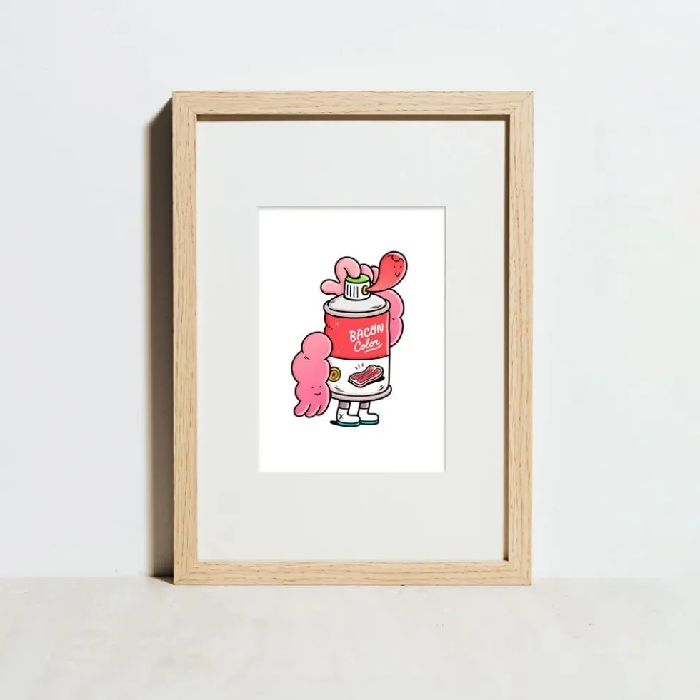 Bacon Spray Giclée Print
