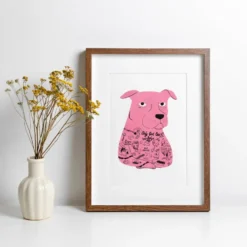 Bad TouTou Giclée Print