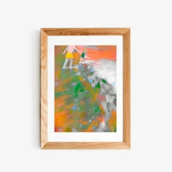 Barrage Giclée Print A4
