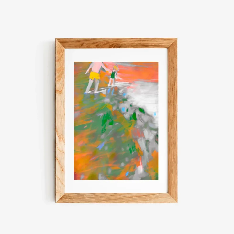 Barrage Giclée Print A4
