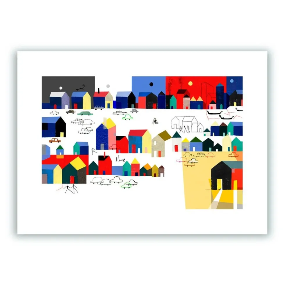 Barrio Color Giclée Print