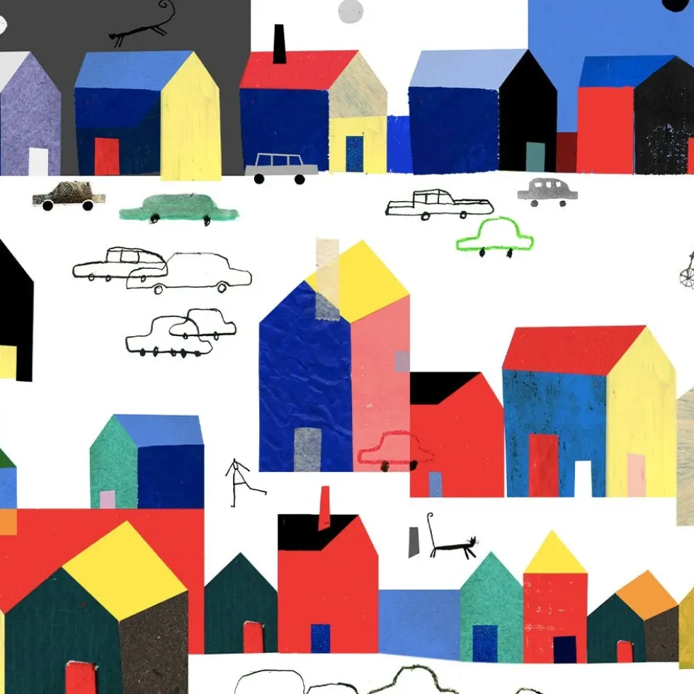 Barrio Color Giclée Print
