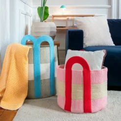 Basket Colombo Grey Large