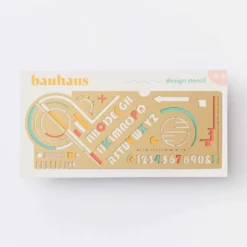 Bauhaus Design Stencil