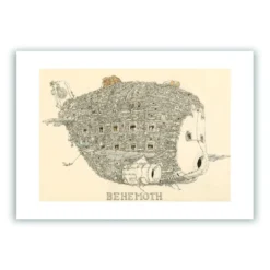 Behemoth Giclée Print A4