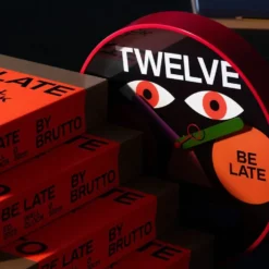 BE LATE Wall Clock