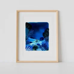 Bicyclette Giclée Print A4