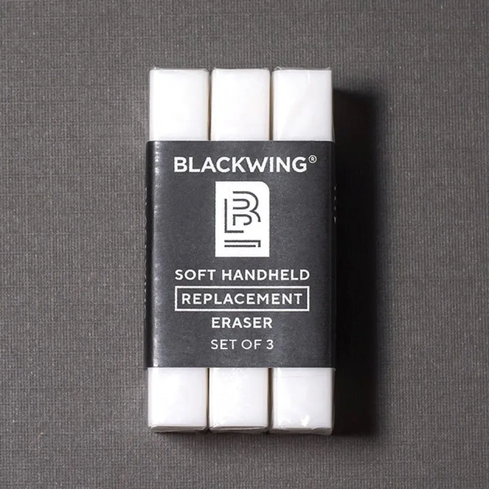 Blackwing Handheld Eraser Replacements - Set Of 3