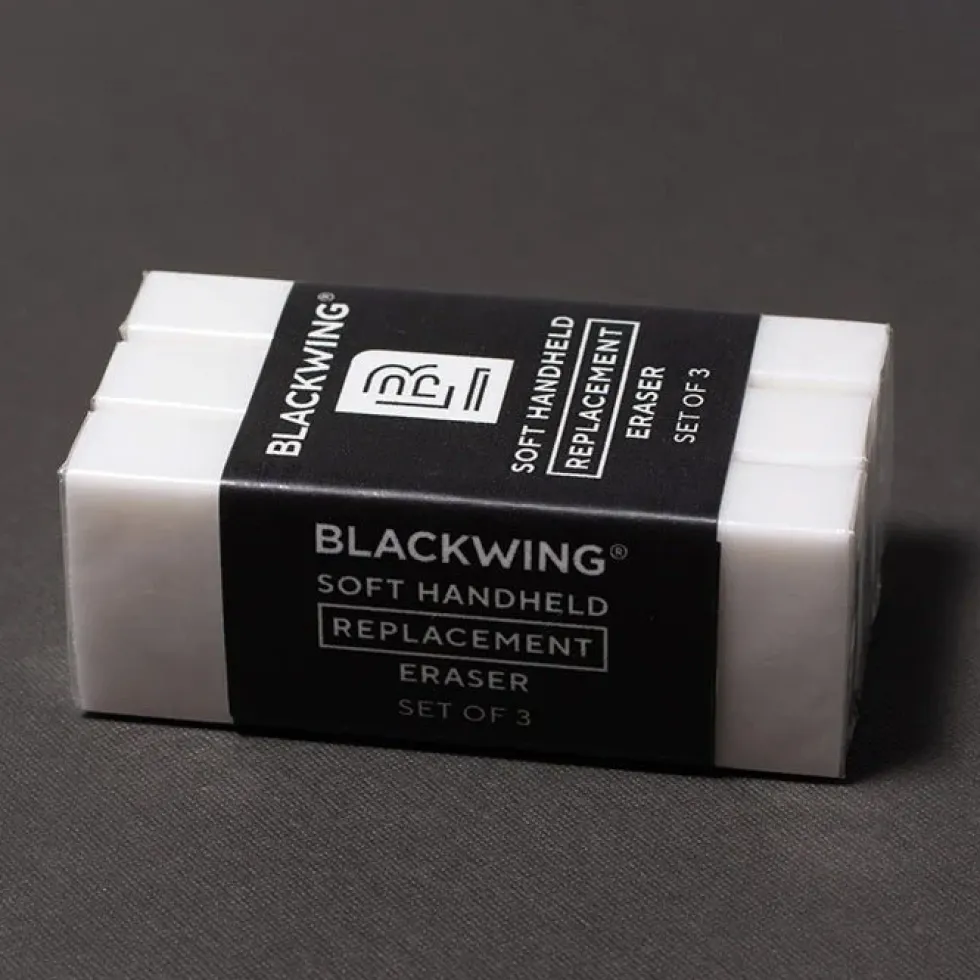 Blackwing Handheld Eraser Replacements - Set Of 3