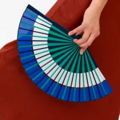 Blue Double Rainbow Fan