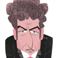 Bob Dylan Giclée Print A5