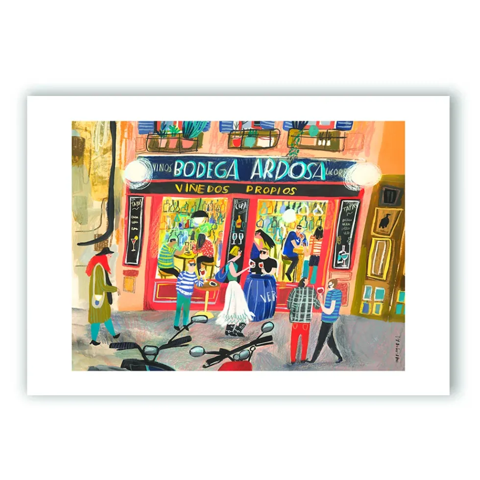 Bodega de la Ardosa Horizontal Giclée Print