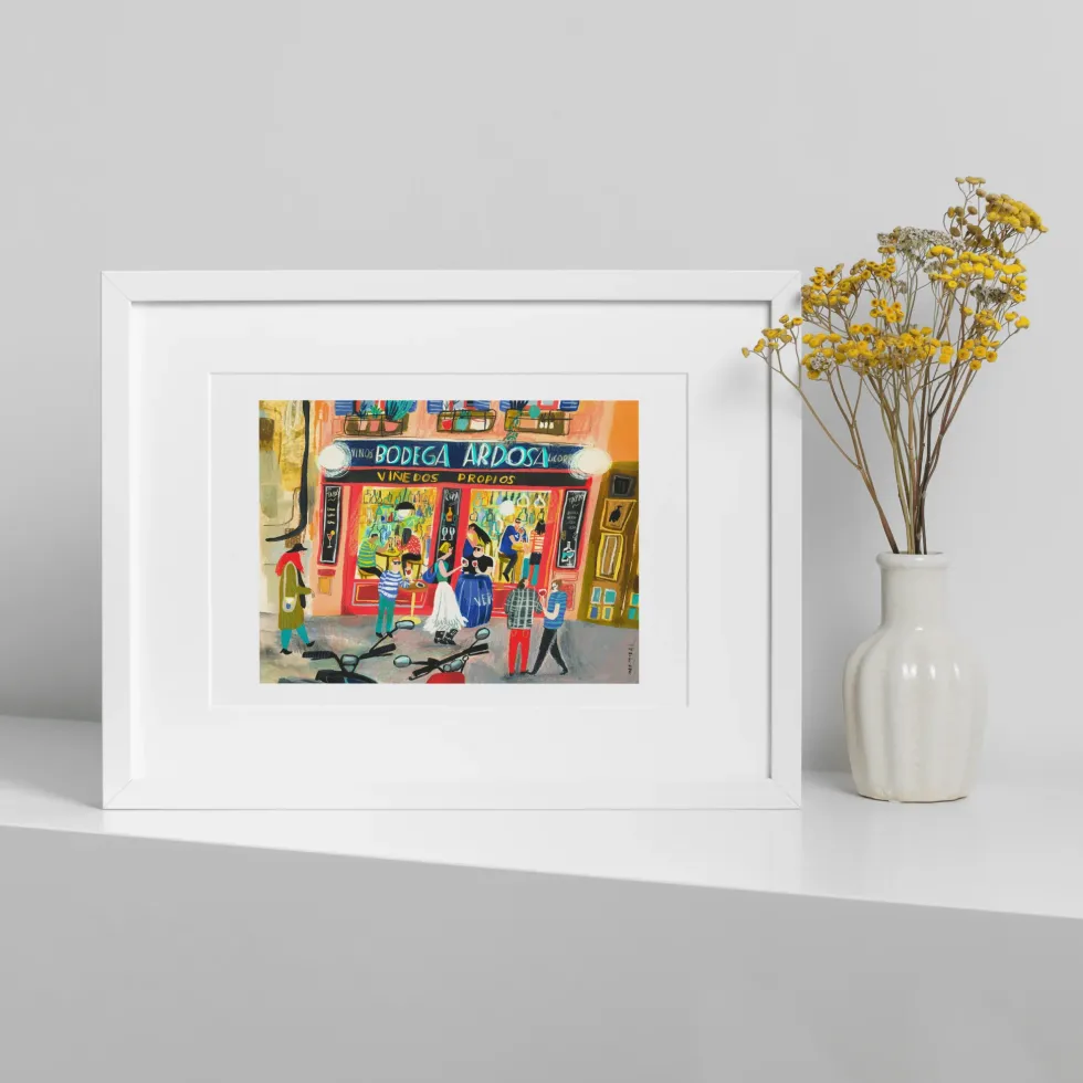 Bodega de la Ardosa Horizontal Giclée Print