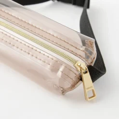 Book Band Pen Case (B6 - A5) Clear Sepia