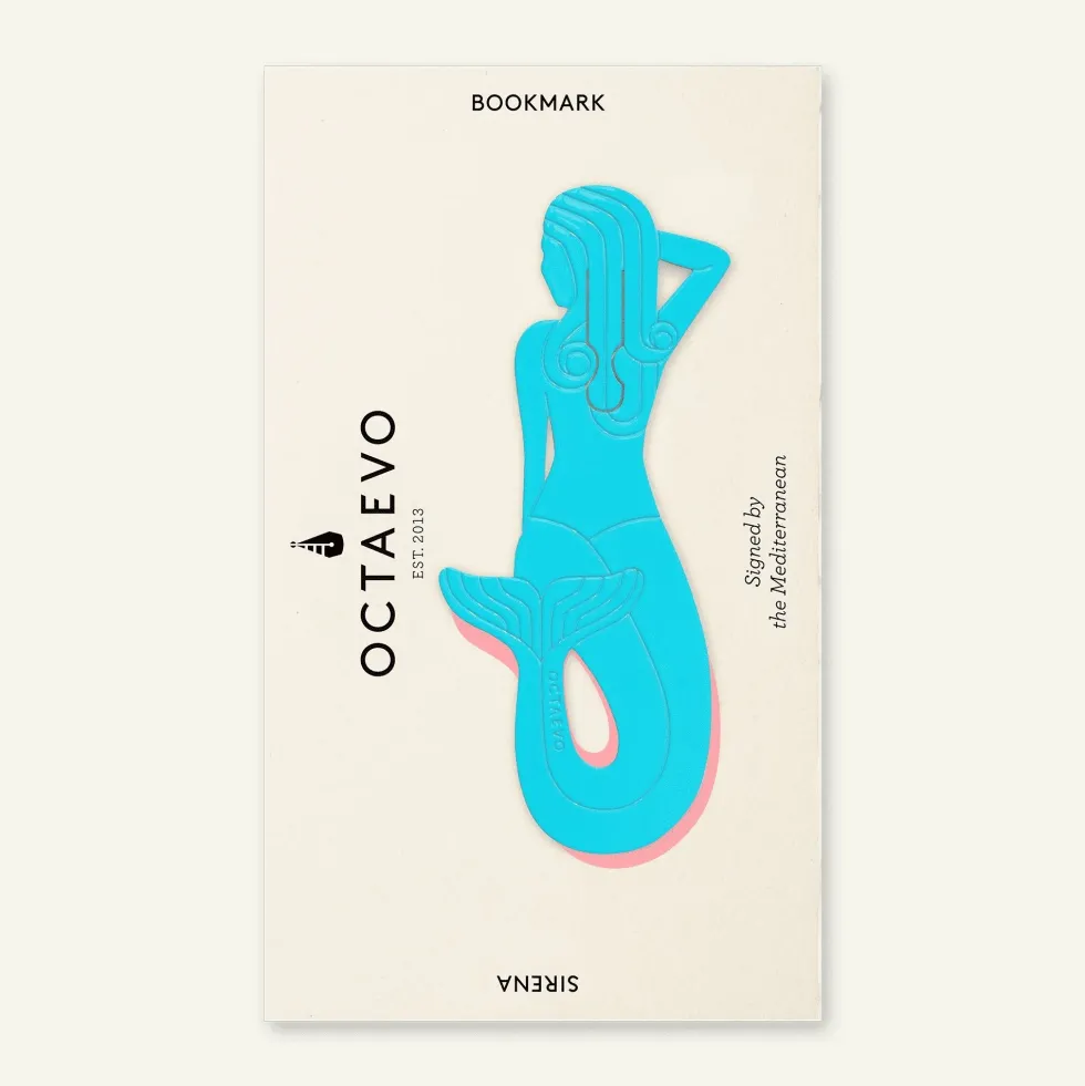 Bookmark Sirena Light Blue