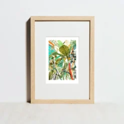 Botanical Garden Giclée Print A5