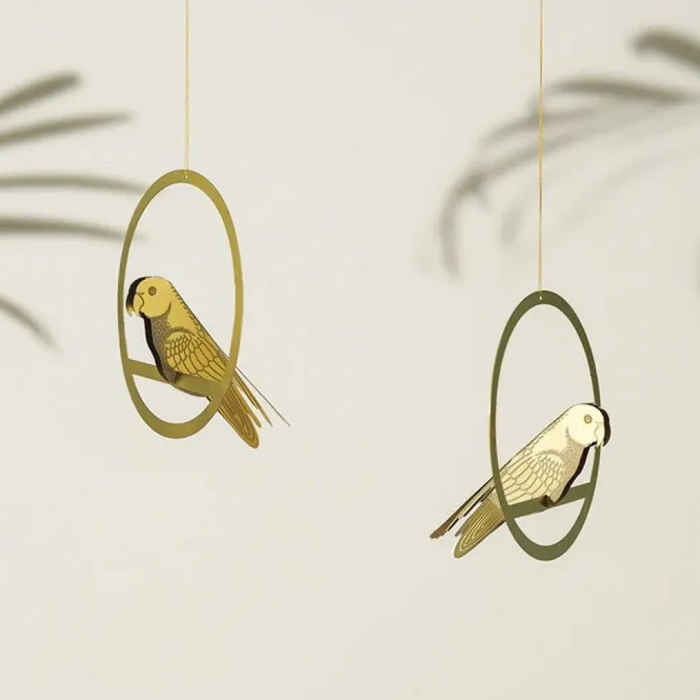 Brass Bird Decoration