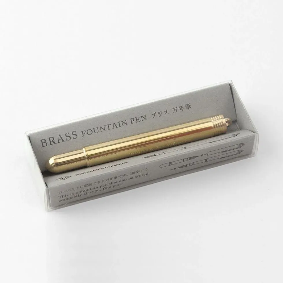 Brass Fountain Pen