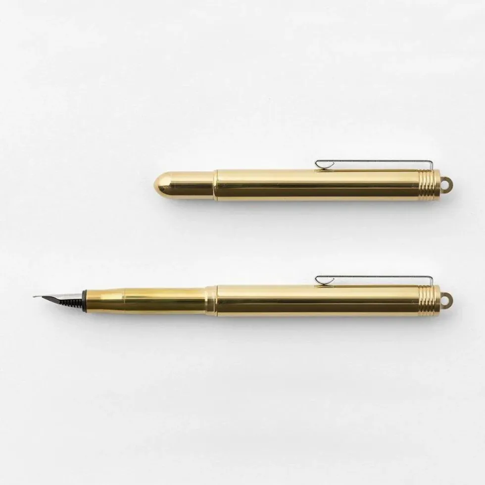 Brass Fountain Pen