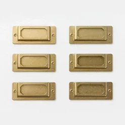 Brass Label Plate