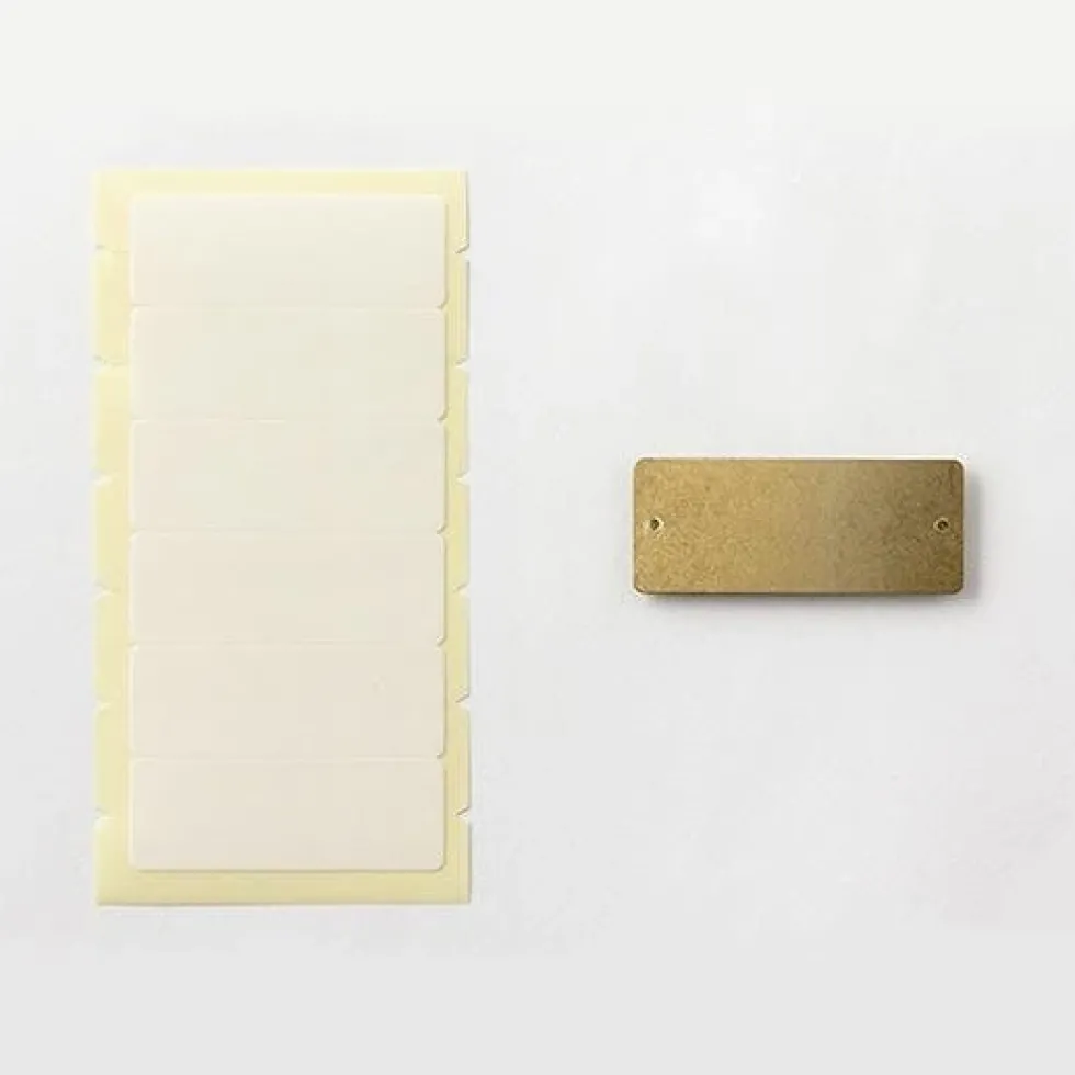 Brass Label Plate