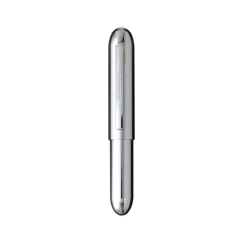 Bullet Ballpoint Pen Silver