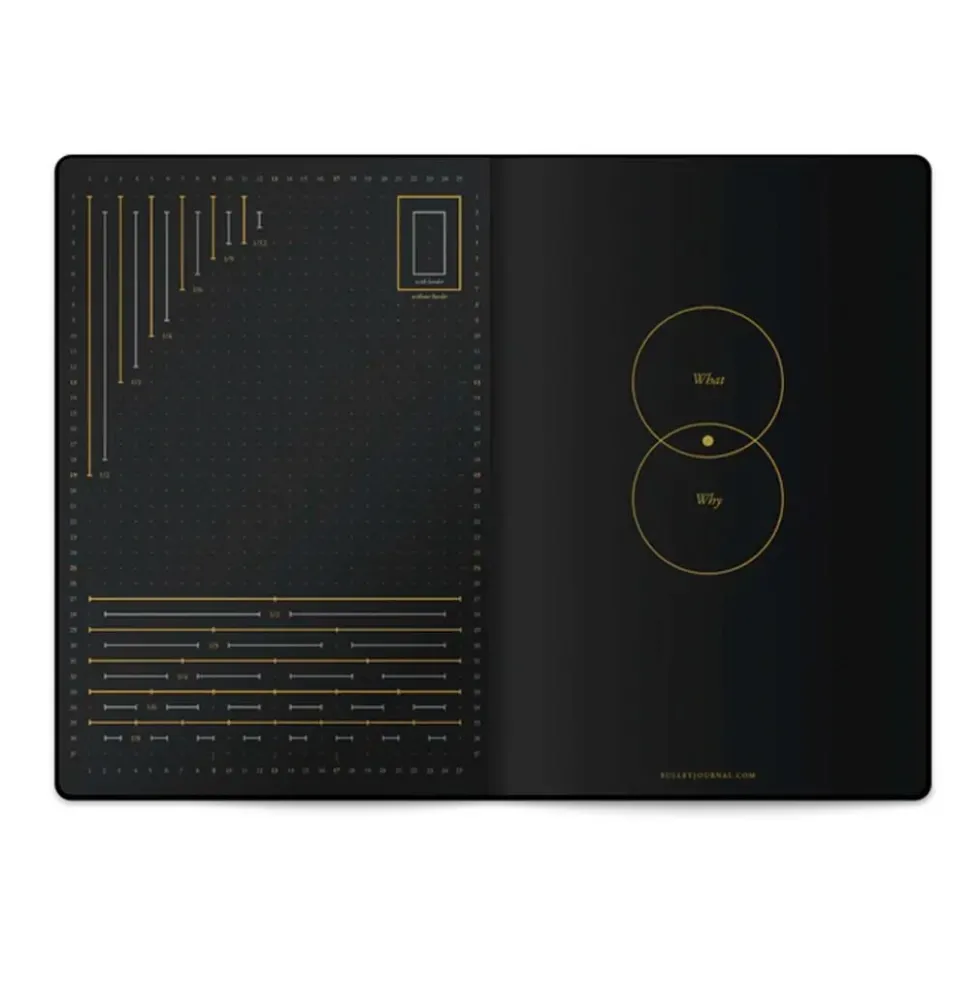 Bullet Journal Edit.2 Medium A5 Dot Grid Black