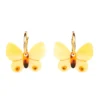 Butterfly Yellow Earrings