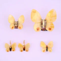 Butterfly Yellow Earrings