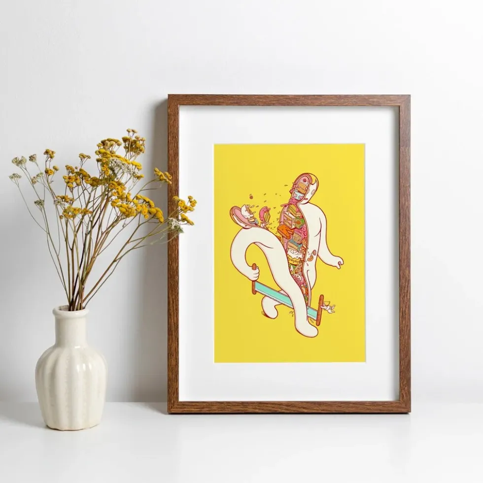 Cake Giclée Print