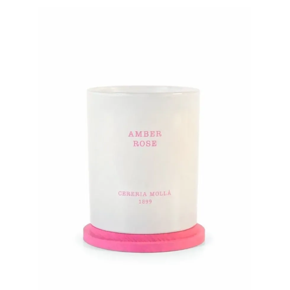 Candle Amber Rose 230 GR