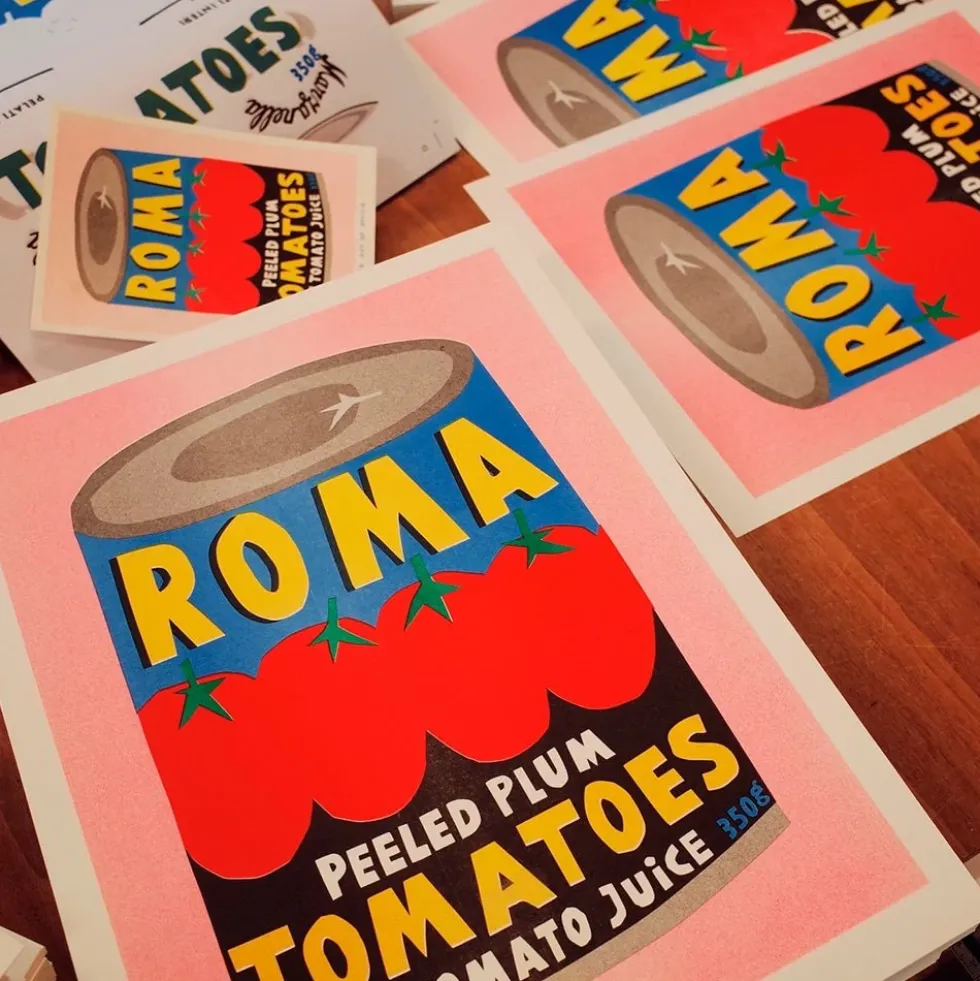 Can Roma Tomatoes Risograph
