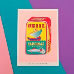 Can Sardines Risograph