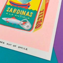 Can Sardines Risograph