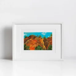 Canyon Vigilante Giclée Print A4